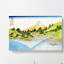 Surface Of The Water At Misaka In Kai Province by Katsushika Hokusai - Wrapped Canvas Painting-55358525