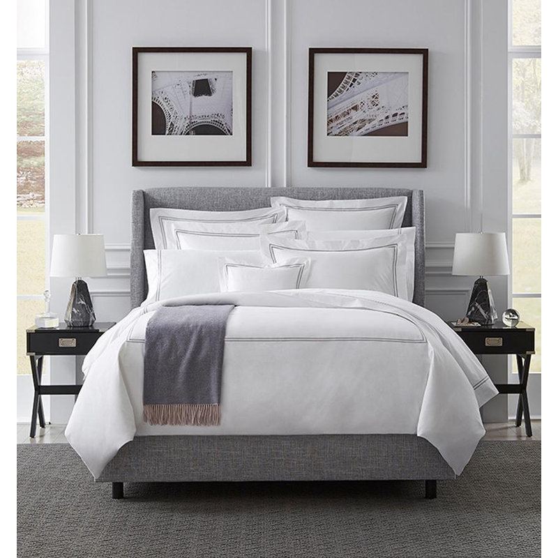 Grande Hotel Duvet Cover, White, Queen Fitted Sheet