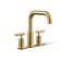 Purist® for Two Deck-Mount Bath Faucet Trim for High-Flow Valve with Lever Handles, Valve Not Included