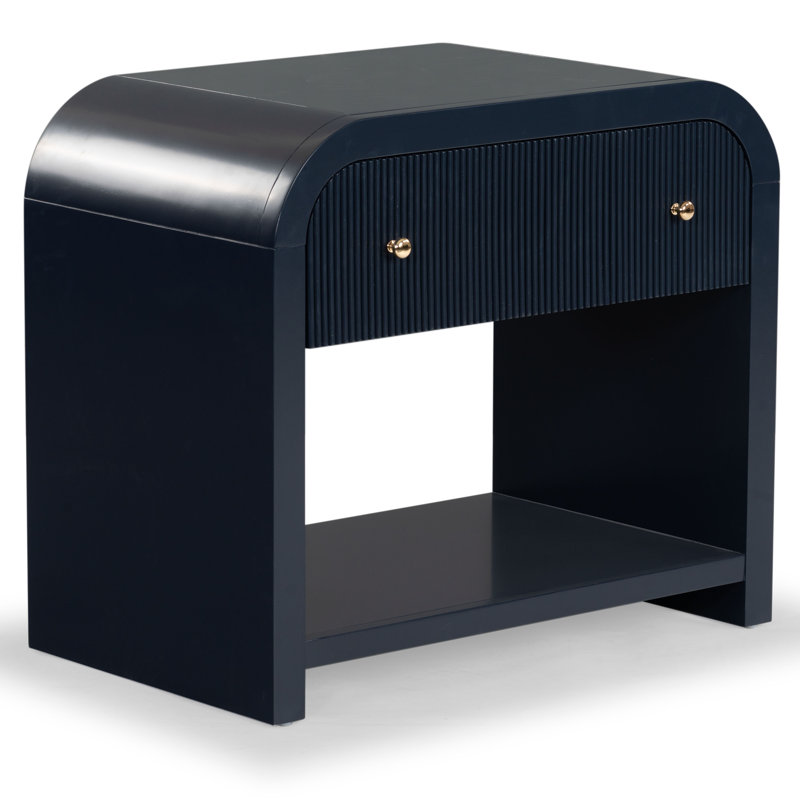Liabella 1 - Drawer Nightstand, Navy