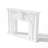 Alaira 55'' W Decorative Fireplace Surround Mantel With Carved Details(Fireplace Not Included)
