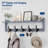 29'' Coat Rack Wall Mount with Shelf-30006436