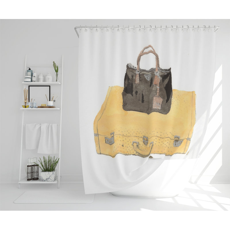 Quigley Polyester Shower Curtain Set