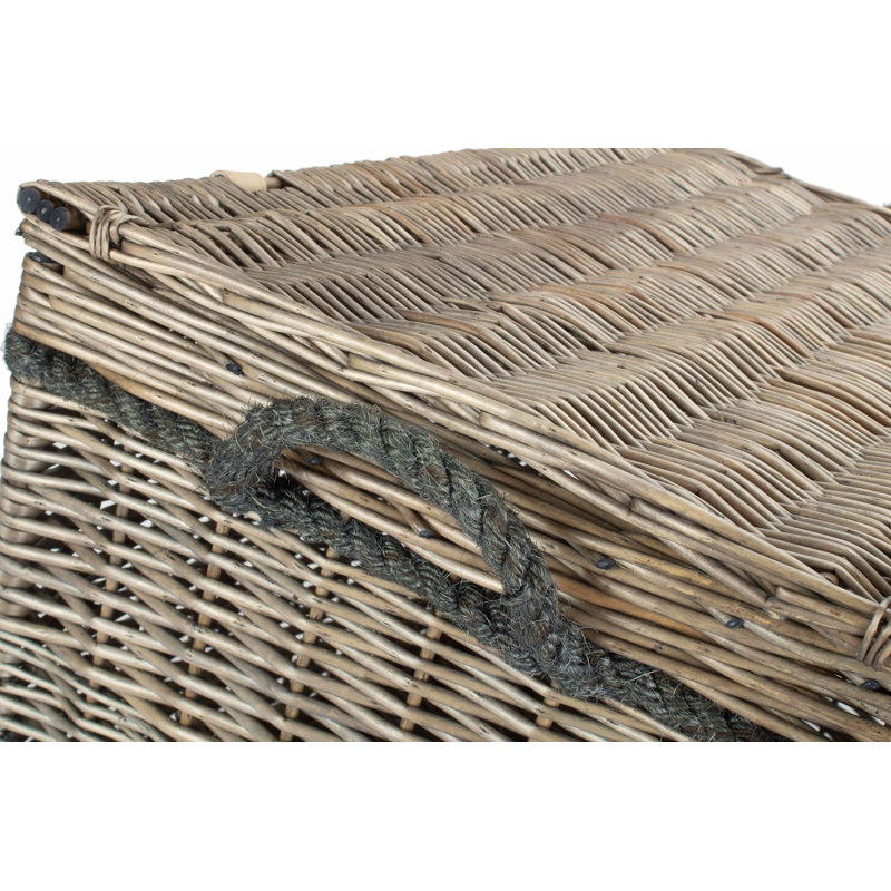 23" Wicker Unlined Storage Hamper