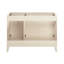 Armoire de salle de bain autoportante sans plateau 48 po Cascade en chêne blanc