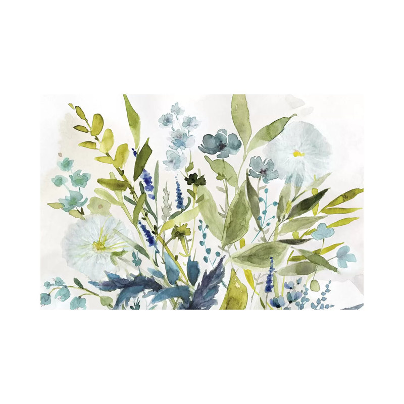 Olive Greens by Carol Robinson - Painting on Canvas, Wrapped Canvas, 20.32 cm H x 30.48 cm W