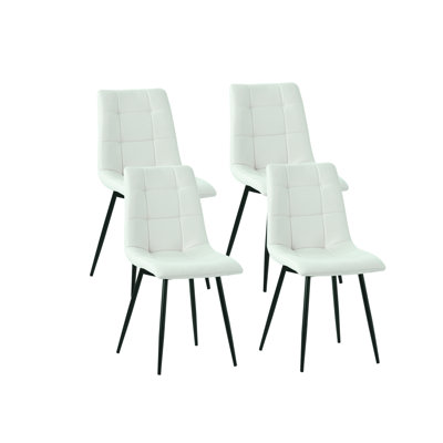 Arnlaugur 19.88'' H Tufted Linen Upholstered Parsons Chair