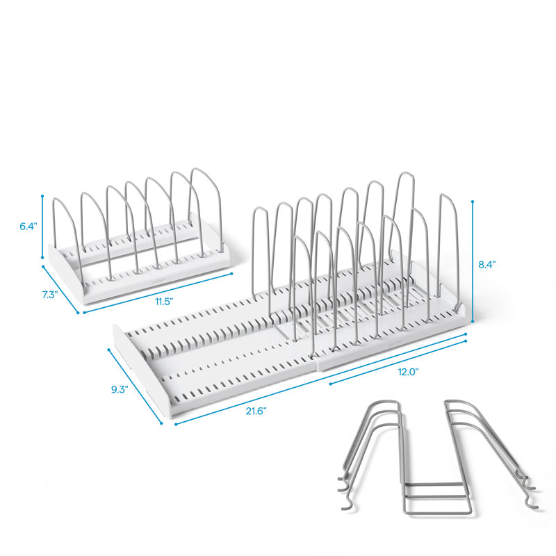 Lower Cabinet Organizer 2-Piece Set