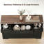 Buffet, armoire de cuisine 55 po, noir