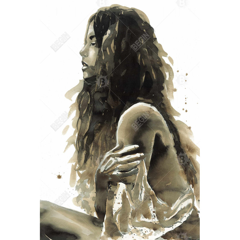 " Woman In Sepia "