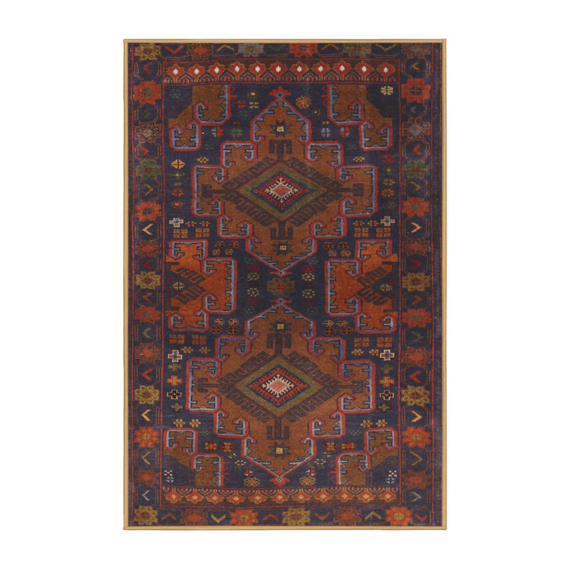 Southwestern Indoor Rug, Rectangle 6' x 9'
