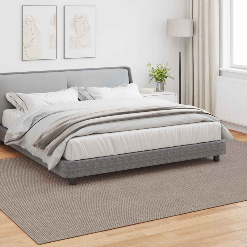 Modern Indoor Rug, Taupe, Rectangle 200 x 280 cm
