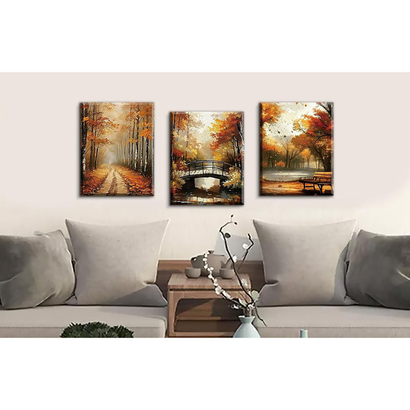 3 Piece Wrapped Canvas Print