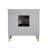 35'' H x 36" W Single Bathroom Vanity With Stain-resistant Carrera White Quartz Top and Single Sink-1706116424