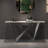 Italian light luxury rectangular console table-991318352