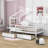 Velida Twin Daybed with Two Drawers-909876147-909805405