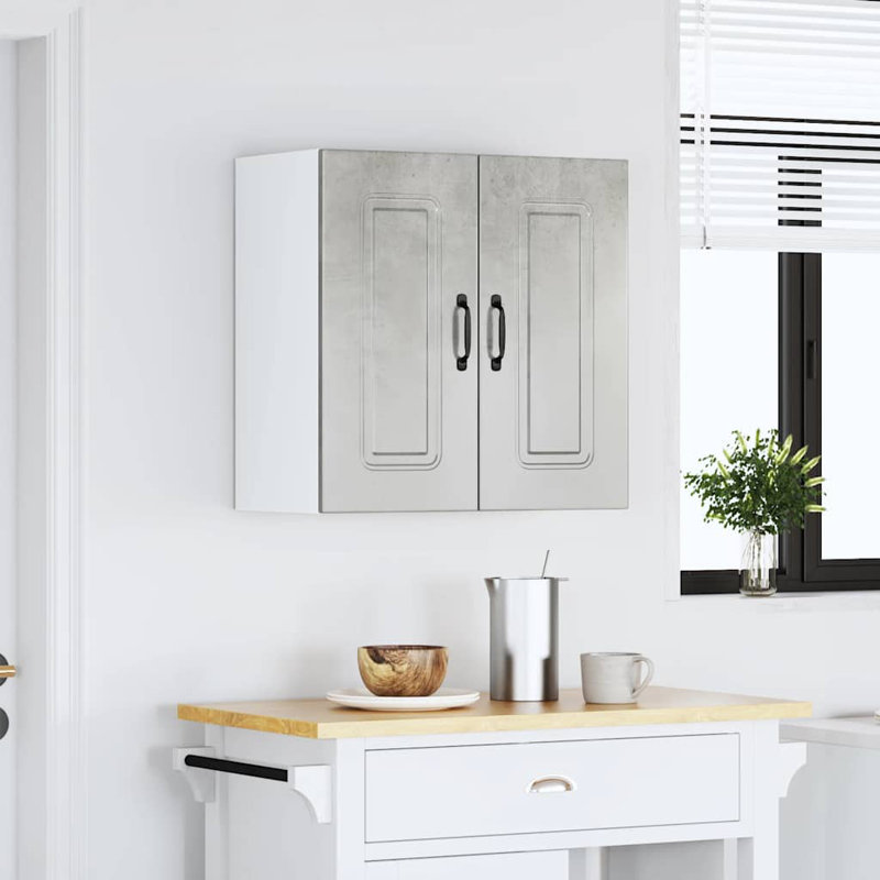 Armoire murale de cuisine vidaXL, H 23,6 po x l 23,6 po x P 12,2 po, Bois ancien