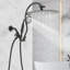 Bras de douche pivotant avec douchette Rainfall-103448223