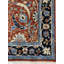 Tapis oriental rouge rustique noué à la main-1319925476