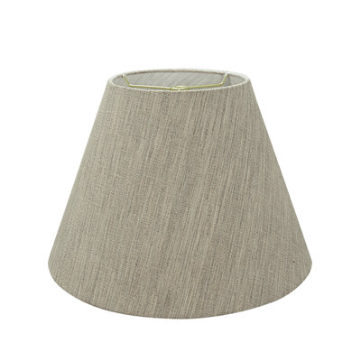 10'' H x 14'' W Linen Empire Lamp Shade