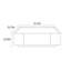 Table basse carrée de style italien-1381958765