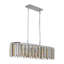 Luminaire de lustre de plafond moderne en cristal ovale de luxe (sans ampoules)