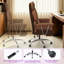 PU Leather Executive Chair with Footrest and Lumbar Support-1029332545