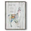 «Llama Little Things», reproduction encadrée - bois massif-1875742364