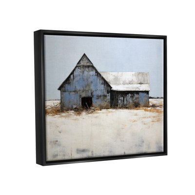 " Winter Country Barn "
