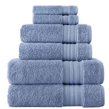  Lacoste Match Towels, 30x52, Sky : Home & Kitchen