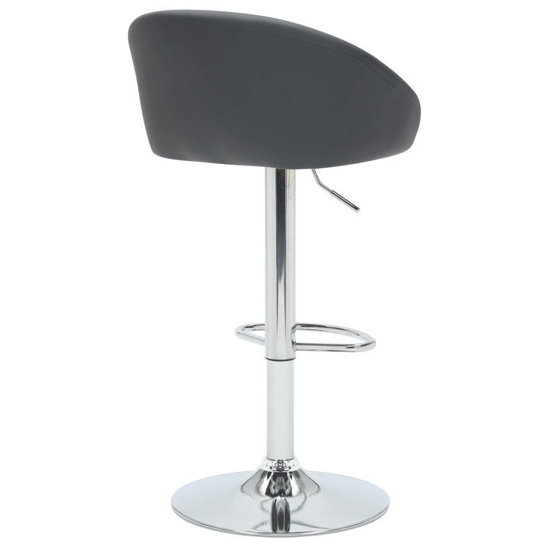Swivel Upholstered Bar Stool