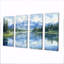 Mountain River Reflections In Rocky Mountains IV - River Mountains Wall Decor - Traditional Wall Art-1945916081-1945916092