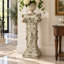 33.46-Inch Magnesium Oxide Roman Column Plant Stand