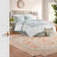 Ensembles de literie de luxe en coton, motif côtier brodé blanc, parfait pour le confort de la maison