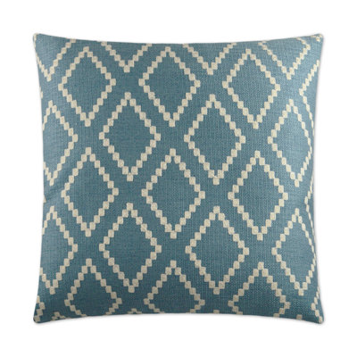 Matteo Geometric Feather Reversible Throw Pillow