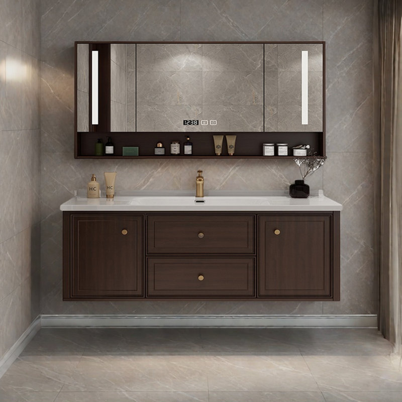 Armoire de salle de bain moderne simple et luxueuse