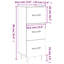 Malynda Sideboard 34,5x34x90 cm Engineered Wood-1917536984