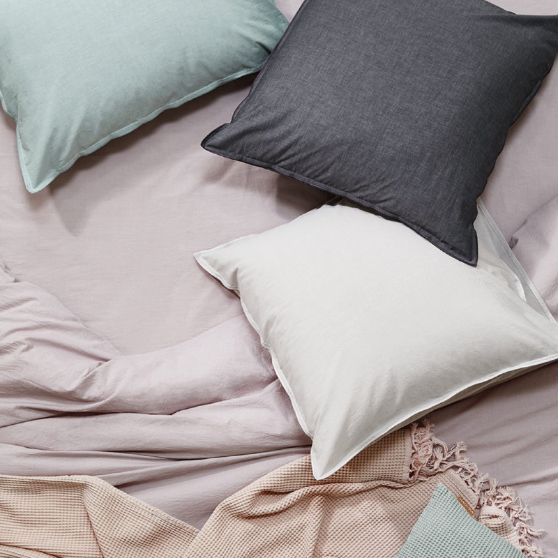 Mila Pillow Case, Gilded Beige