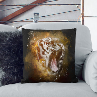Tiger Roar Scatter Cushion