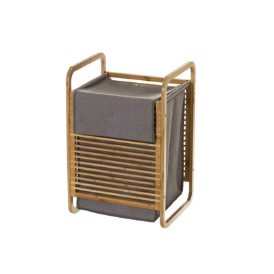 Ebern Designs Bamboo Decorative Bin