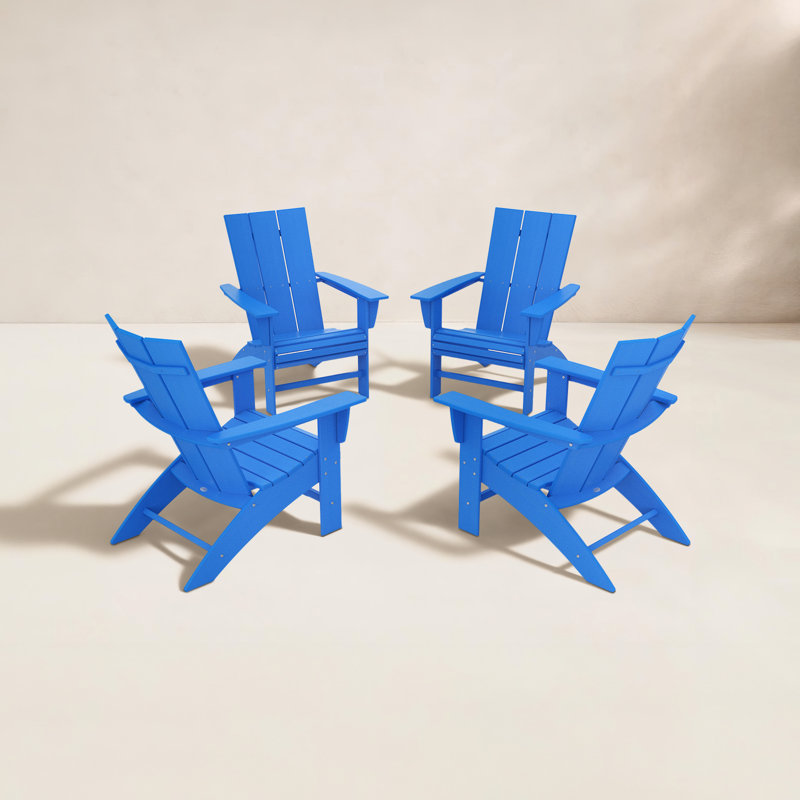 Chaise Adirondack POLYWOOD, Bleu pacifique