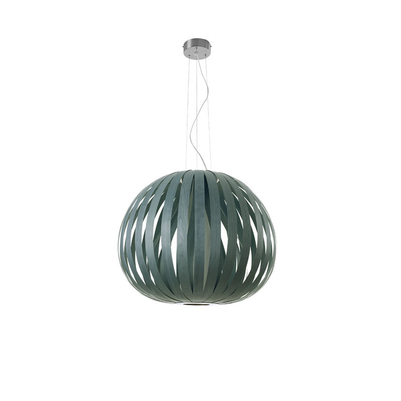 Poppy 1 - Light Pendant, E26/Medium, 16.9" H x 24.8" W x 24.8" D, Sea Blue