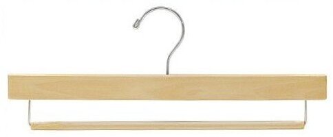 Only Hangers Flat Wooden Dress Hanger Petite Size - Pack of 25