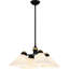 Artiola 4-Light Matte Black Pendant Light