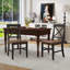 Ensemble de 2 chaises en bois d'acacia-585301648