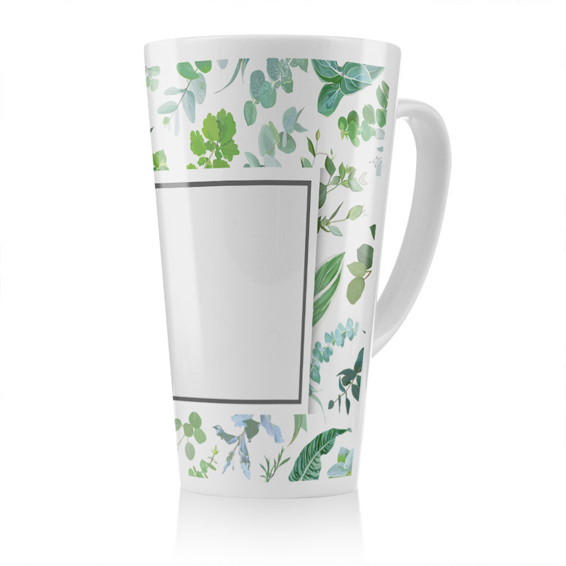 Leaves Latte Mug