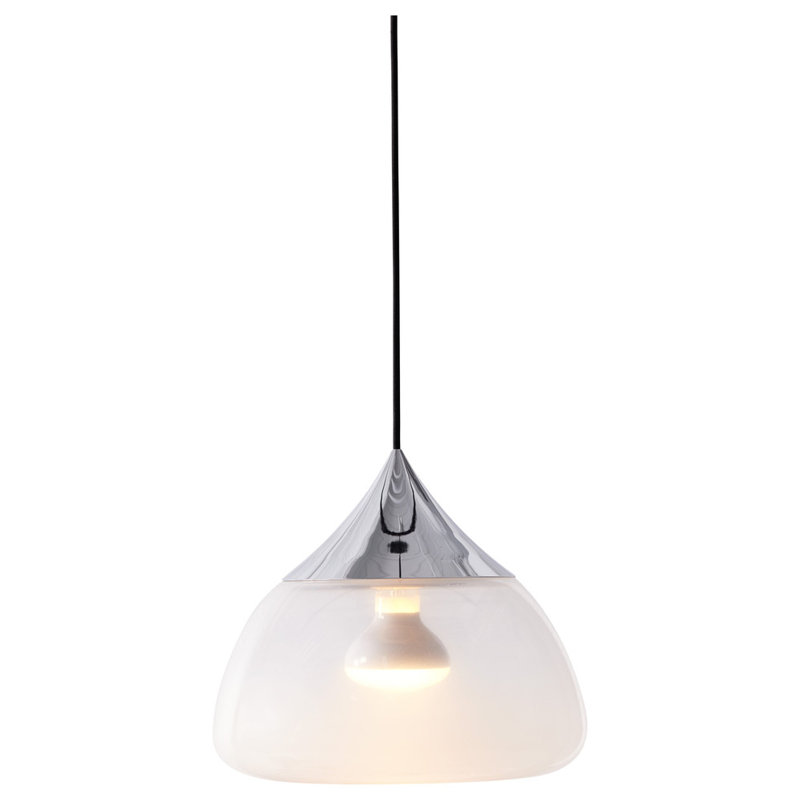 Mist 1 - Light Pendant, 8.2" H x 7.1" W x 8.3" D, Chrome