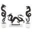 Haku Hand Painted Abstract and Sports Decorative Object-1307215403