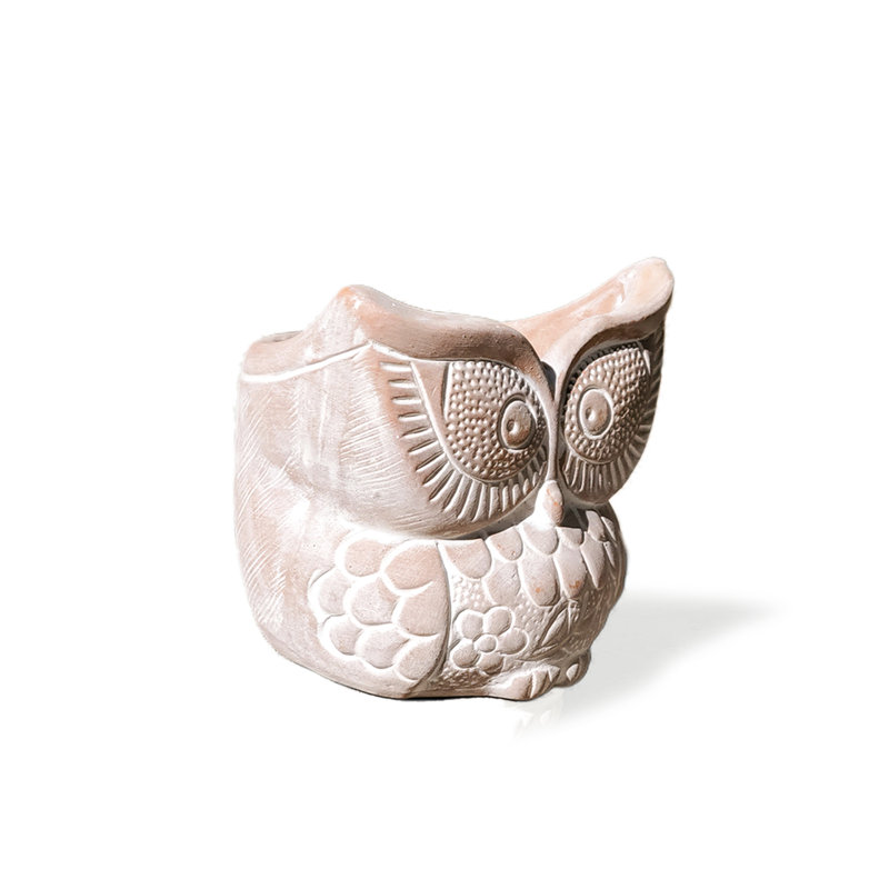 Pot de fleurs statue Big Owl