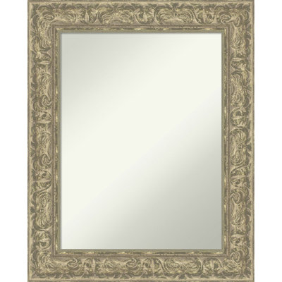 Luxe Non-Beveled Framed Wall Mirror
